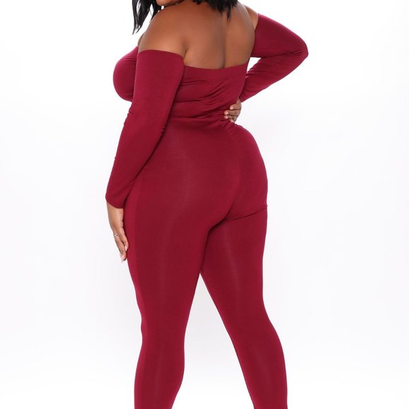 Soothe Off Shoulder Jumpsuit - Picture 8 of 8